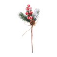 thumbnail image 1 of dajkiuy 10Pcs Artificial Pine Picks Christmas Simulation Pine Needle Small Berries Pinecones for Christmas Flower Arrangements Wreaths Decorations, Holiday Crafts, 1 of 6
