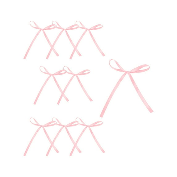 dajkiuy 10Pcs Bows for Gift Wrapping, Ribbon Bows for Making Crafts Birthday Party Wedding Decorations