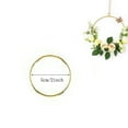 thumbnail image 1 of dajkiuy 2 Inch Gold Metal Rings for Crafts Dream Catcher Ring, Metal Hoops for Dream Catcher and Crafts Centerpiece Table Decorations, 1 Pcs, 1 of 6