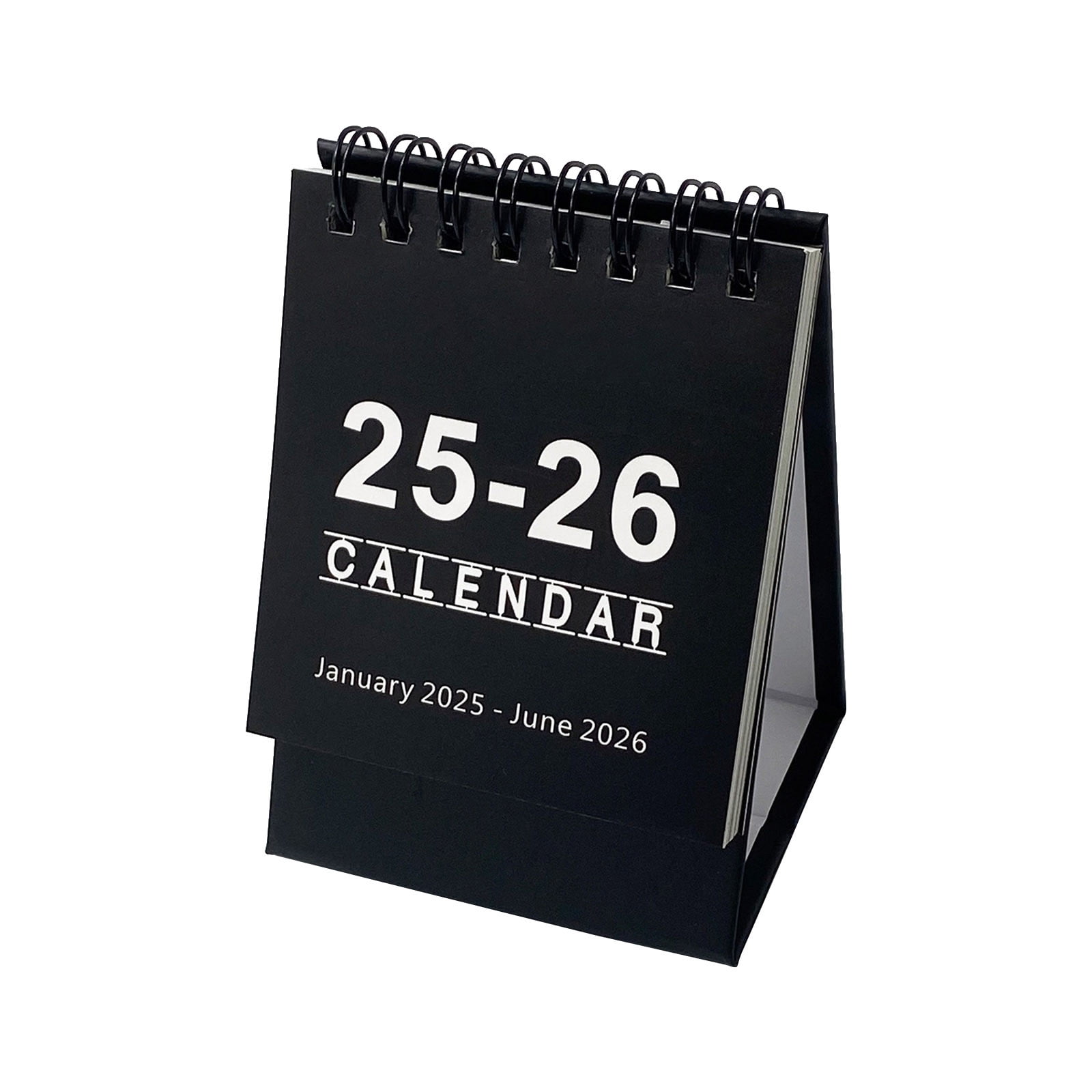 dajkiuy 20252026 Mini Desk Calendar，Small Desktop Calendar Jan.2025 to