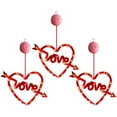 thumbnail image 1 of dajkiuy 3Pcs Valentine's Day Window Lights, Heart Love Valentines Lights with Suction Cup, Battery Operated, for Valentine‘s Day Anniversary Wedding Home Decor, 1 of 6