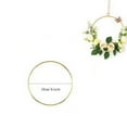 thumbnail image 1 of dajkiuy 4 Inch Gold Metal Rings for Crafts Dream Catcher Ring, Metal Hoops for Dream Catcher and Crafts Centerpiece Table Decorations, 1 Pcs, 1 of 6