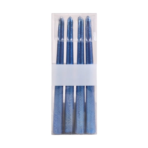 dajkiuy 4Pcs Taper Candles, Unscented Dripless Candlesticks for Dinner Party Wedding and Home Decoration