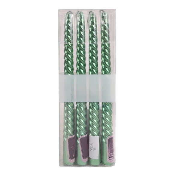 dajkiuy 4Pcs Taper Candles, Unscented Dripless Candlesticks for Dinner Party Wedding and Home Decoration