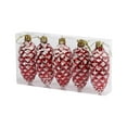 thumbnail image 1 of dajkiuy 5Pcs Christmas Pinecone Plastic Ornaments, Christmas Hanging Pine Cone Ornaments for Xmas Tree Holiday Party Home Decor, 1 of 7