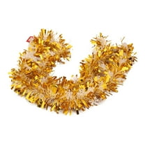 dajkiuy 6Ft Christmas Tinsel Garland, Metallic Twist Garland Hanging Garland Ornaments for Christmas Tree Party Supplies Indoor and Outdoor Decoration