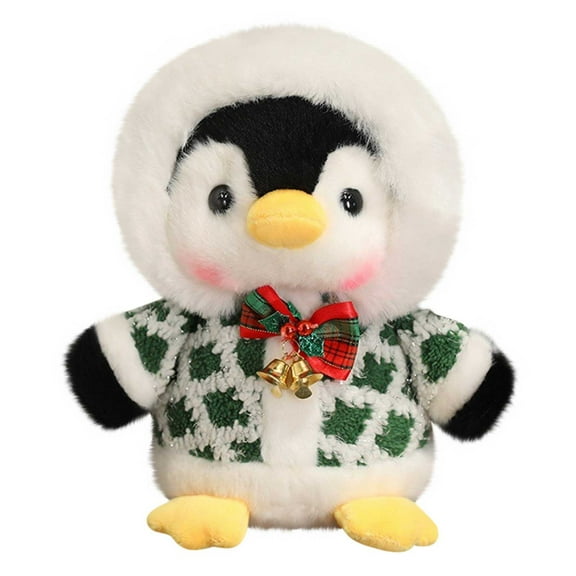 dajkiuy 8.6Inch Penguin Stuffed Animals Soft Plush Doll Toy Christmas Gifts