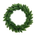 thumbnail image 1 of dajkiuy Artificial Christmas Wreaths for Front Door, 11.8Inch Real Touch Norfolk Pine Wreath Fake Pine Needles Wreath for Wall Windows Indoor Outdoor Christmas Decor, 1 of 6