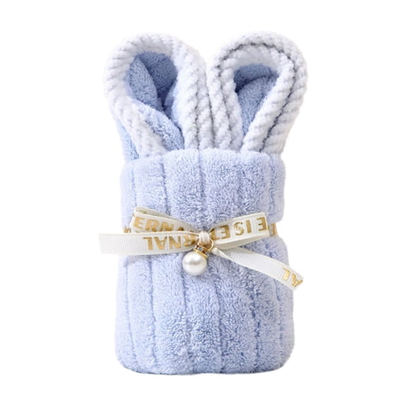 dajkiuy Bunny Bath Towel, Rabbit Hand Towels for Bathroom Kitchen Spring Holiday Easter Wedding Birthday Gifts