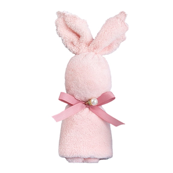 dajkiuy Bunny Bath Towel, Rabbit Hand Towels for Bathroom Kitchen Spring Holiday Easter Wedding Birthday Gifts
