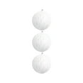 thumbnail image 1 of dajkiuy Christmas Ball Ornaments 3pc Set White Shatterproof Christmas Decorations Tree Balls for Xmas Trees Wedding Party Holiday Decorations Tabletop Small Trees Decoration (White), 1 of 6