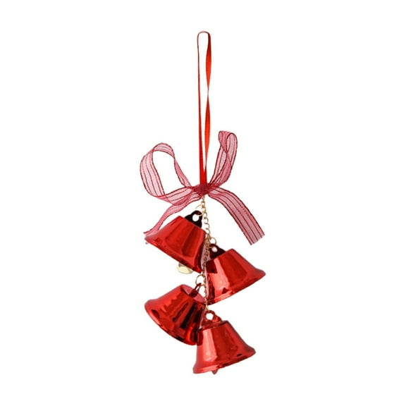 dajkiuy Christmas Bell Ornaments Christmas Tree Hanging Ornament Plastic Bells Decorations for Xmas Tree Party Home Decorations