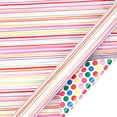thumbnail image 1 of dajkiuy Christmas Birthday Wrapping Paper, Colorful Foil Birthday Design Gift Wrapping Paper for Christmas, Birthday, Valentine's Day, Wedding Party Gift Decor, 27.6 x 20 Inch, 1 of 5