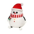 thumbnail image 1 of dajkiuy Christmas Pillows, Snowman Shape Throw Pillow, 15.7 Inch Cute Holiday Decorative Hugging Cushion for Home, Bedroom, Sofa Decor, Christmas Gift for Women & Christmas Decorations, 1 of 6