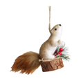 thumbnail image 1 of dajkiuy Christmas Squirrel Ornaments, Realistic Foam Squirrel Hanging Decorations for Holiday Xmas Tree Home Indoor Party Gift, 1 of 6
