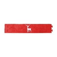 thumbnail image 1 of dajkiuy Christmas Tree Collar - 30x5 inch Christmas Tree Fence - Reindeer Patterns - Christmas Tree Collars for Artificial Trees Base for Home Party Decoration - Red, 1 of 6