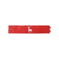 thumbnail image 1 of dajkiuy Christmas Tree Collar - 47x8 inch Christmas Tree Fence - Reindeer Patterns - Christmas Tree Collars for Artificial Trees Base for Home Party Decoration - Red, 1 of 6