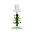 thumbnail image 1 of dajkiuy Christmas Tree Taper Candle Holder, Christmas Glass Candlesticks Holders, Holiday Table Decor for Party, Festive Gift, Xmas Decorations, Dinner Party, 1 of 1