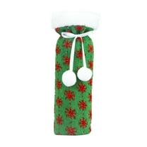 dajkiuy Christmas Wine Bottle Bags, Reusable Wine Bottles Gift Bags Covers for Holiday Christmas Xmas Decorations Wedding Birthday Party Bar