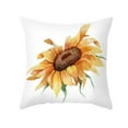 thumbnail image 1 of dajkiuy Clearance 18"x18" Throw Pillow Covers Thanksgiving Decorative Couch Pillow Cases Pillow Square Cushion Cover for Sofa, Couch, Bed and Car，Christmas Pillow Covers(Sunflower), 1 of 1