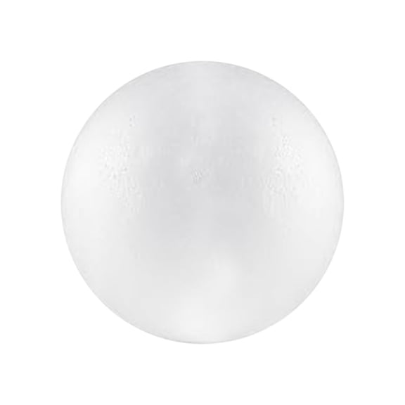 dajkiuy 5.9 Inch Craft Foam Balls White Smooth Polystyrene Foam Ball for DIY Arts and Crafts, Decoration Household School Projects, Class Crafts Making, Christmas Holiday