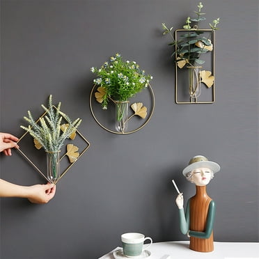 dajkiuy Clearance Creative Wall Hanging Vases, Beautiful And High-end Wall Hanging, Restaurant Wall Decoration, Wall Accessories, Home Living Room, Background Wall Decoration