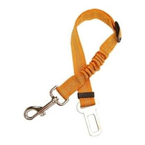 dajkiuy Dog Seat Belt,Retractable Dog Car Harness Adjustable Dog Seat Belt for Vehicle Nylon Pet Safety Seat Belts Heavy Duty & Elastic