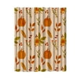 thumbnail image 1 of dajkiuy Fall Pumpkins Maple Leaf Shower Curtain, Autumn Leaves Harvest Thanksgiving Farmhouse Watercolor Seasonal Bathroom Curtain Sets, Waterproof Fabric EVA with Hooks,35x70inch, 1 of 6