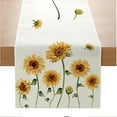 thumbnail image 1 of dajkiuy Fall Sunflower Orange Table Runner 13x72 Inches,Holiday Indoor Outdoor Table Decoration for Home Holiday Farmhouse Party Decoration Indoor & Outdoor, 1 of 1