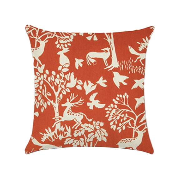 dajkiuy Clearance Green Tropical Leaf Pillow Covers 17.7x17.7 In Couch Pillow Cases Summer Throw Pillows Home Decor For Living Room Bedroom Bed Cushion Outdoor