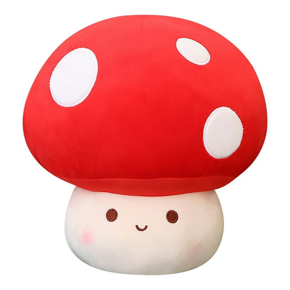 dajkiuy Clearance Mushroom Plush Toy, Mushroom Stuffed Animal Hugging Throw Pillow Plushies Doll Toy, Gift for Christmas Birthday Valentine
