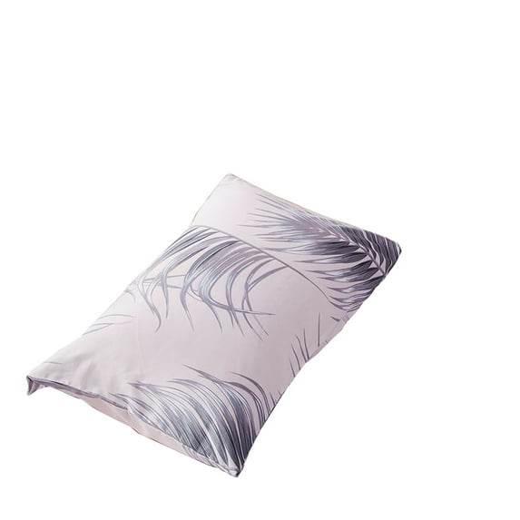 dajkiuy Pillow Cases - Printed Pillowcase - Luxury, Extra Soft, Cooling Pillow Covers - Envelope Closure (Standard/Queen 19" x 29",Gray)