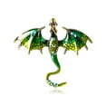 thumbnail image 1 of dajkiuy Retro Oil Dripping Dragon Style Brooch Personalized Coat Accessories Pin Jewelry, 1 of 1