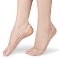 thumbnail image 1 of dajkiuy Sock-Style Ball Of Foot Cushions For Women, Non-slip Invisible Female Socks, 1 of 2