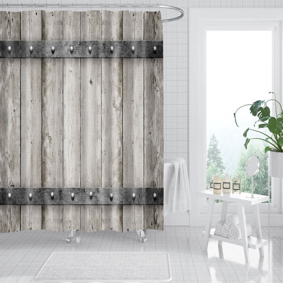 dajkiuy Various Patterns Shower Shower Curtain Bathroom Shower Curtain Digital Printing Polyester Shower Curtain
