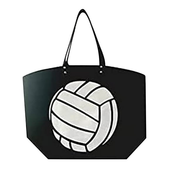 dajkiuy Women's Soccer Canvas Tote Bag,Sports Beach Bag Casual Oversized Practical Bag For Shopping And Work