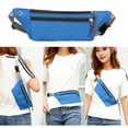 thumbnail image 1 of dajkiuy Crossbody Fanny Pack with 2-Zipper Pockets,Gifts for Enjoy Sports Festival Workout Traveling Running Casual Hands-Free Wallets Waist Pack Phone Bag Carrying All Phones (Blue), 1 of 6