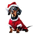 thumbnail image 1 of dajkiuy Christmas Dachshund Dog Pendants, Cute Hanging Ornament Christmas Tree Decoration Car Interior Hanging Ornament Crafts Dog Lover Gift, 1 of 9
