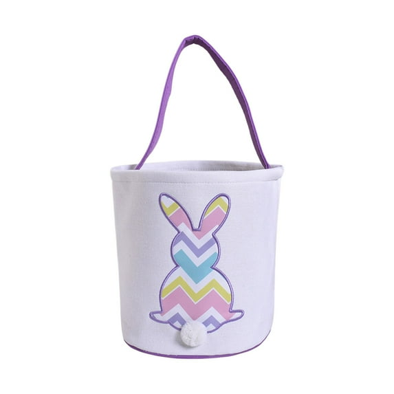 dajkiuy Easter Basket,Easter Basket for Kids Girls,Infant,Baby First Easter Basket Toys,Easter Gift Basket Empty,Small Basket for Children Easter Egg Hunt Basket,Pink Bunny Basket 9 x 8.6 inch