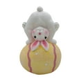 thumbnail image 1 of dajkiuy Easter Bunny Egg Decorations Resin Spring Easter Rabbit Decor Figurine Tabletop Decoration for Party Home Holiday, 1 of 6