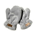 thumbnail image 1 of dajkiuy Faux Fur Mittens Gloves,Womens Gloves Winter,Velvet Imitation Rabbits Hair Gloves Plushs Winter Warm Windproof Winter Gloves,Gift for Her, 1 of 5