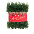 thumbnail image 1 of dajkiuy Green Garland Christmas Decorations, 16.4Ft Artificial Greenery for Indoor Outdoor Holiday Decor, Christmas Garland for Tree Stairs Door Fireplace, 1 of 4