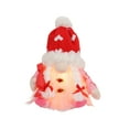 thumbnail image 1 of dajkiuy Lighted Valentines Gnomes Decorations, 8 Inch Gnome Plush Doll Valentine Gift Tabletop Ornament, 1 of 6