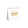 dajkiuy Mini Desk Calendar 2025, 12 Months 2025 Small Desktop Standing