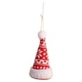 thumbnail image 1 of dajkiuy Mini Knitting Christmas Hats Ornaments, Small Santa Hats Funny Christmas Tree Topper Decor for Christmas Holiday Party Supplies, 1 of 6