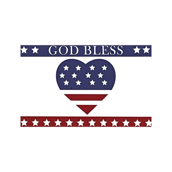 dajkiuy Patriotic Entrance Door Mat,4th of JulyDoormat,American Flag Non-Slip Carpet Rugs Decorative for Home/Indoor/Outdoor 20" x 31.5"