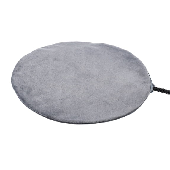 dajkiuy Pet Heating Pad for Dogs and Cats, Adjustable Temperature Pet Heated Mat, Soft Washable Electric Heating Pet Bed, Suitable for Dogs of All Ages, 11.8x11.8 Inch