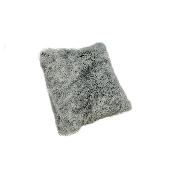 dajkiuy Plush Throw Pillow Covers, 18"x18" Fuzzy Decorative Pillow Case, Square Cushion Cover for Farmhouse Home Decor for Sofa/Bed/Chair