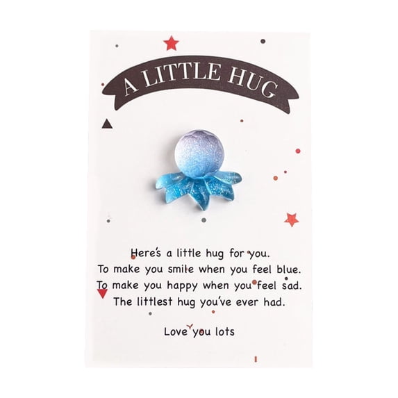 dajkiuy Pocket Hug Token Bulk, Animal Pocket Hug Cards, Animal Hug Token with Card, for Friends Family Party Favors