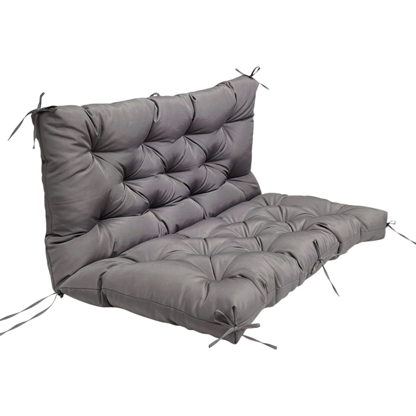 dajkiuy Porch Swing Cushion with Backrest,Waterproof Bench Cushion for ...